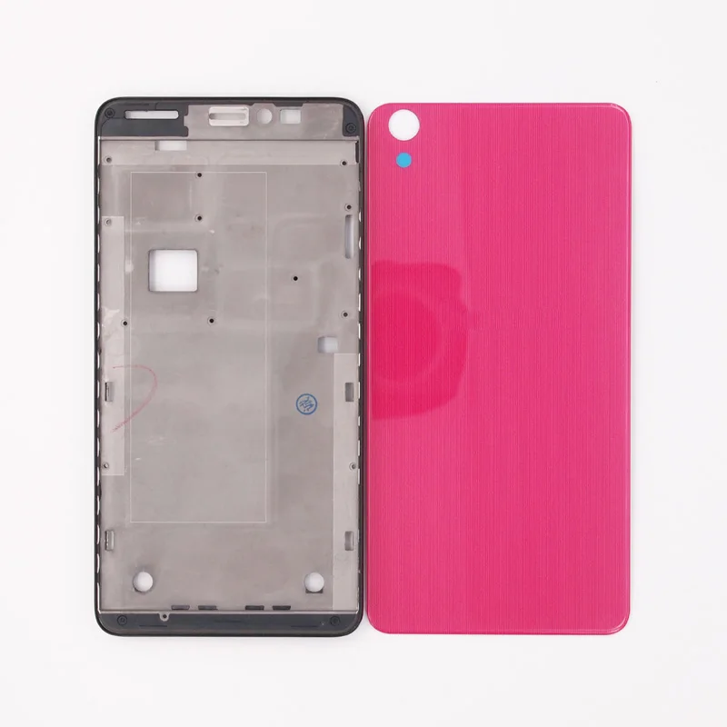 

BaanSam New Front Frame LCD Screen Frame Glass Battery Door Back Cover For Lenovo S850 With 3M Antenna