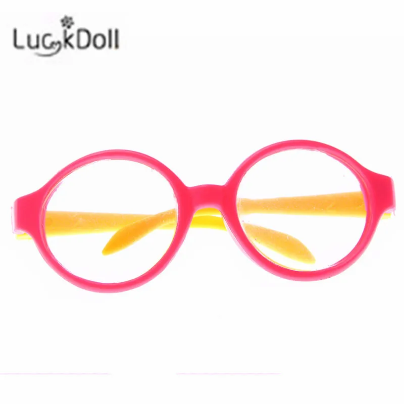 Luckdoll Весна и лето Новые 10 цветов Солнцезащитные очки для 18 дюймов или 43 см кукла аксессуары - Цвет: m72