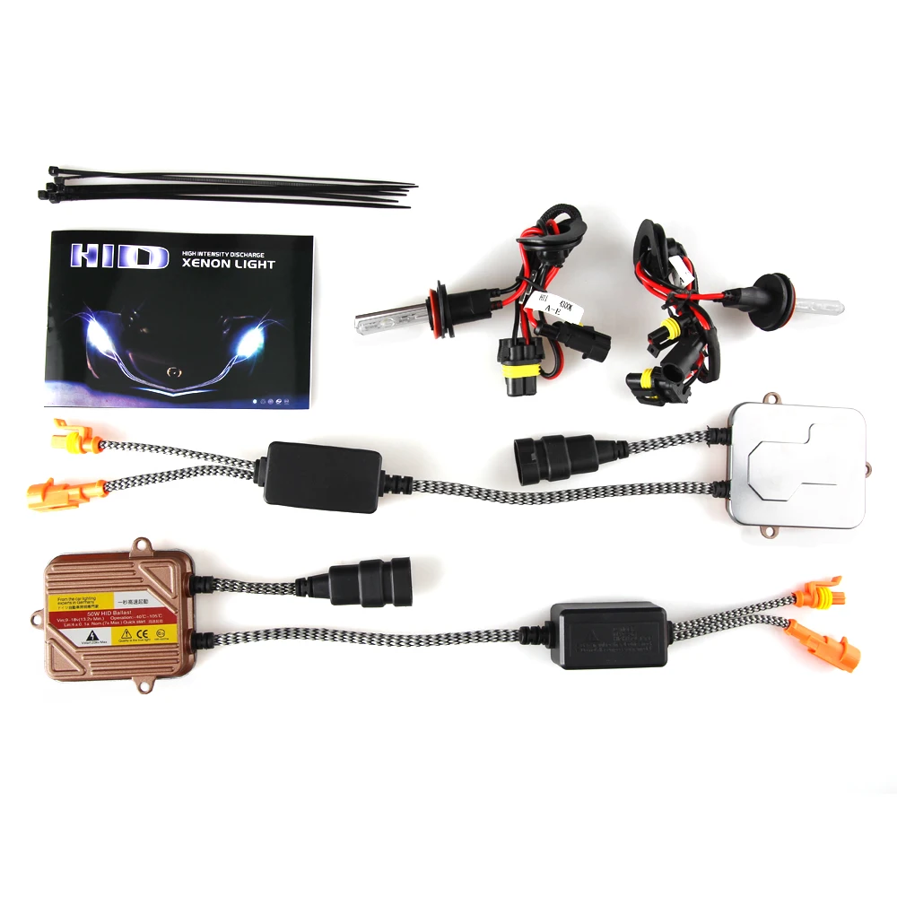 

Car Rover 50W Quick Start Slim Ballasts Fast Bright Car HID Xenon Headlight Bulbs H1 H7 H11 H4 Hi Lo Beam 5000k 6000k 8000k