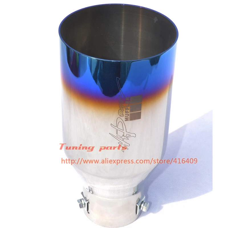 TY-C012 304 stainless steel exhaust pipe end pipe (1)