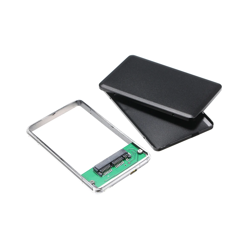 Micro SATA к Mini USB 1,8 дюймов HDD внешний жесткий диск SSD конвертер переходник в корпусе для ноутбука и ПК