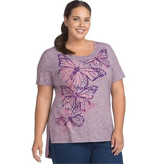 J M S 738994179753 Active Graphic Tunic Ub0 - Size 16