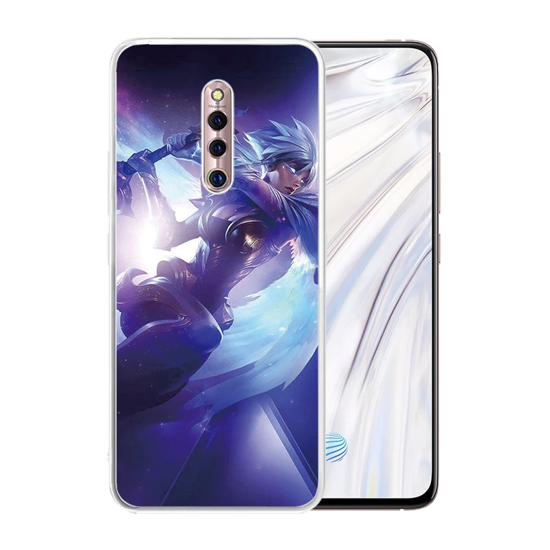Мягкий силиконовый прозрачный чехол из ТПУ для VIVO X27 Pro X23 X21 X20 X7 X9S Plus Прочный кожи