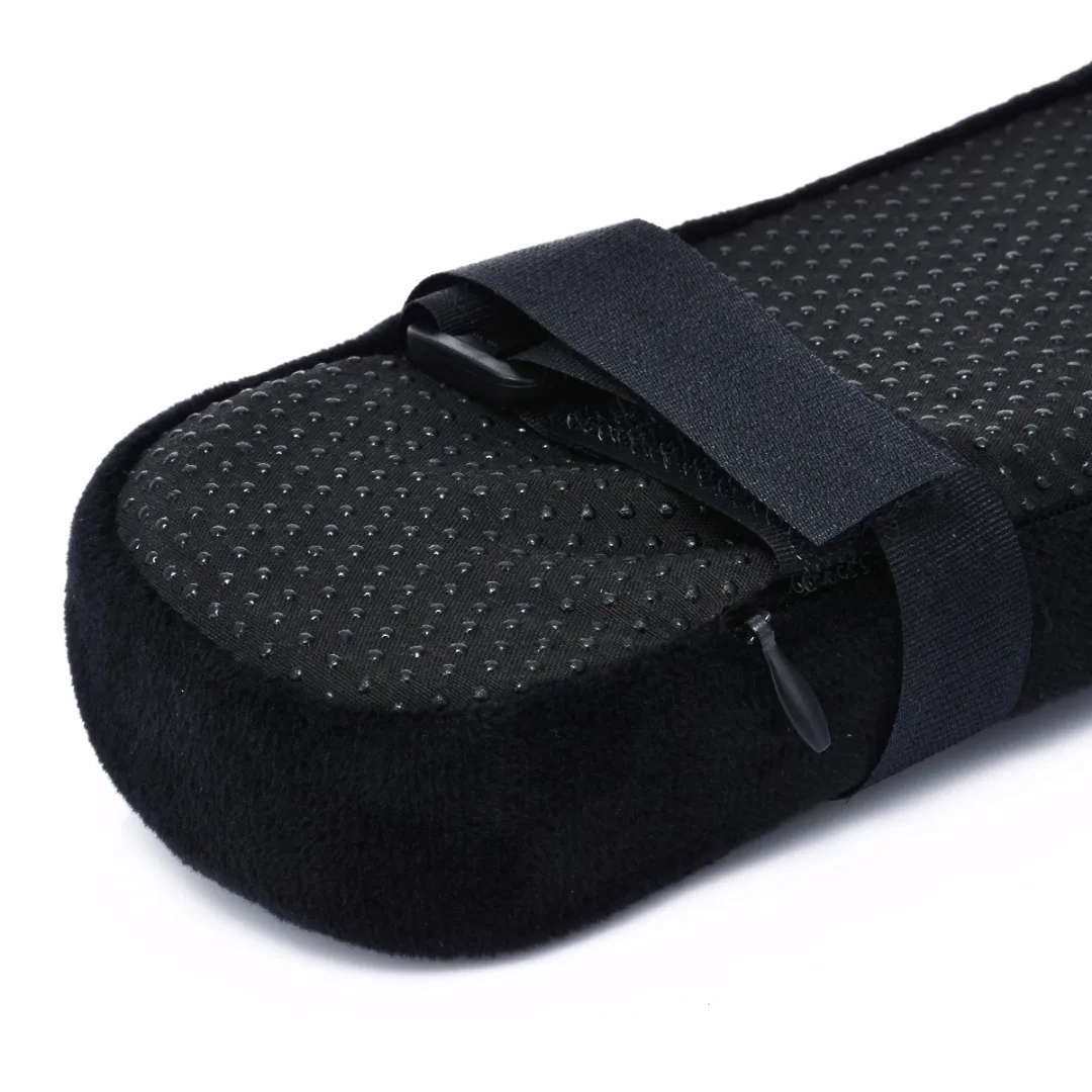 2pcs Slow Rebound Memory Foam Armrest Cushion Pad Black Breathable Chair Mat Elbow Rest Cushion For Office Home Chairs Mayitr