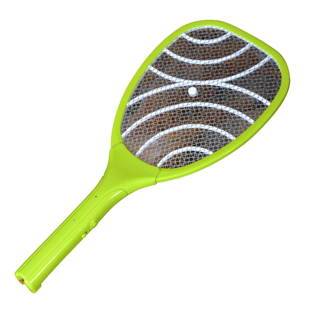 Two Layers Net Rechargeable Lithium Battery Electric Swatter Hand