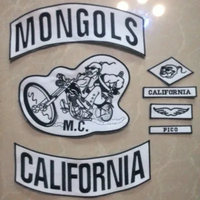 

Mongols Biker Patches For Jacket Custom Patch Motorcycle Vest Mc Patches