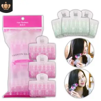 US $148.00 Seethrough Bang 3pcsset Autostick Sleeping Beauty Magic Rollers No Hurt Hair Pear Flower Culrers Care amp Styling Tools HA028