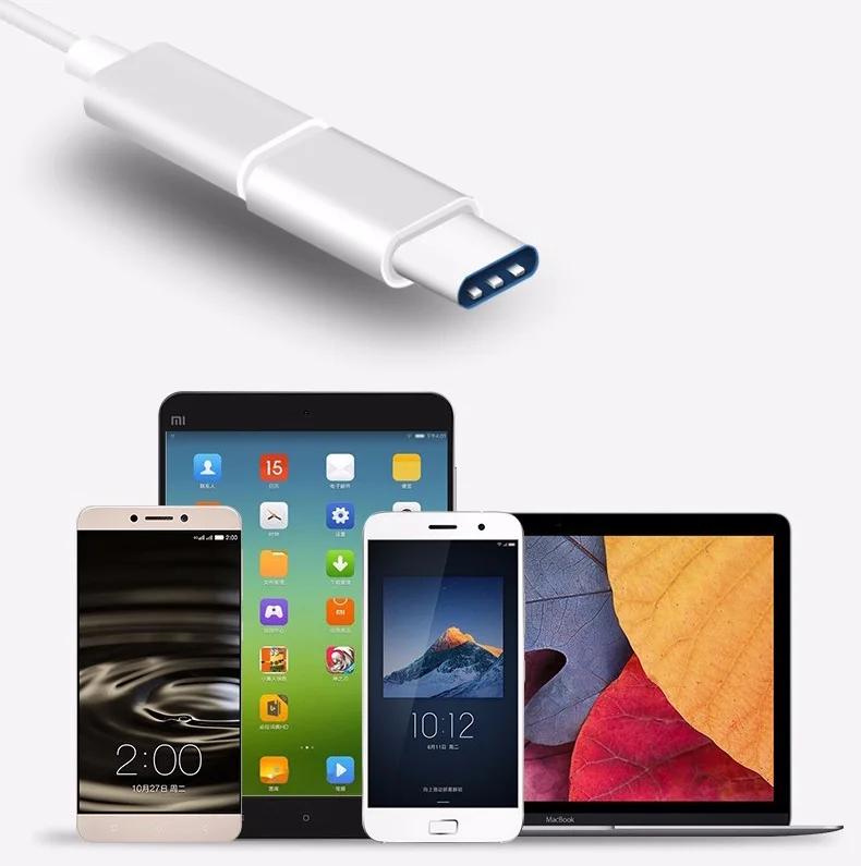 Спортивная видеокамера с разъемом Micro USB для Тип C USB кабель-переходник для зарядки конвертер для Huawei Honor 8 V9 V8 Max Note8 Коврики 9 P9 P10 для Xiaomi Mi5 Mi6 Mi4S