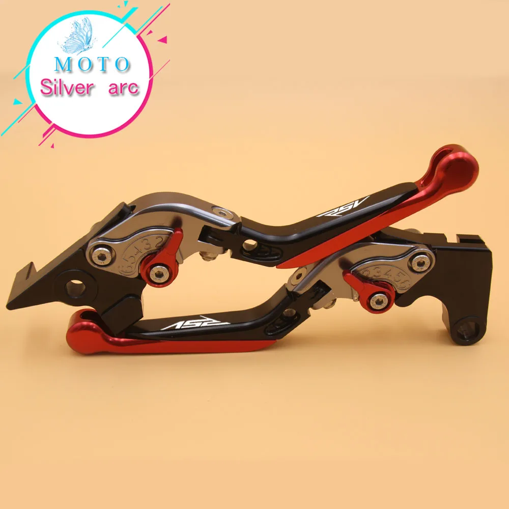 Moto pieghevoli allungabili CNC moto frizione regolabile freno leve para RSV Mille/RRSV1000 2004 2005 2006 2007 2008