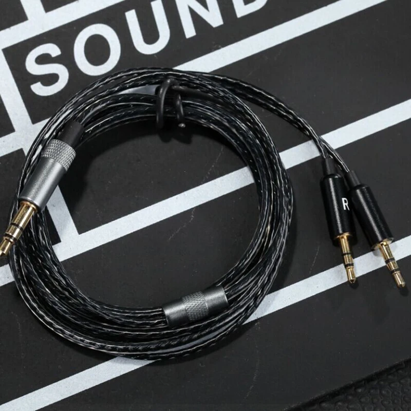 10 pcs 3 5mm to 2 5mm Audio Cable Headphone Cord With Mic Replacement for sol Repulic Master Tracks Headset with