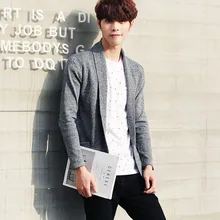 Men’s Fashion Long Sleeve Autunmn and Winter Lapel Leisure Solid Color Simple Cardigan Sweatshirts