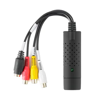 

2020 New Portable USB 2.0 Easycap Audio Video Capture Card Adapter Converter VHS to DVD Video Capture For Win 8/XP/Vista