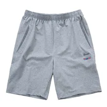 Летние Новые мужские повседневные шорты из хлопка с эластичной резинкой на талии, пляжные шорты из полиэстера, размер L-9XL