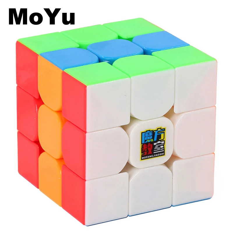 MOYU, магический куб, профессиональный, 3x3x3, скоростной куб быстрого вращения, развивающие игрушки для детей, Cubo Magico, классические детские игрушки, MF3SET