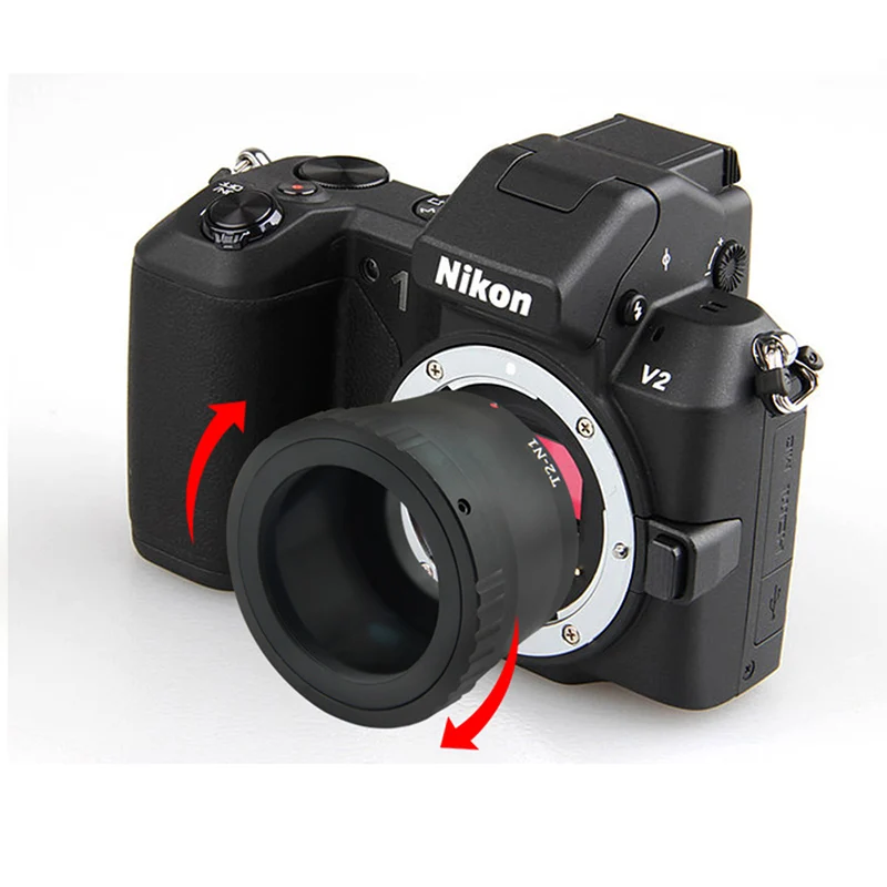 T кольцо для Nikon EOS M EF-M беззеркальный адаптер камеры+ 23,2/24,5/31,7/42 мм телескопы микроскопы Зрительная адаптер для прицела
