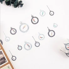 40mm * 7m kawaii pocket watch Washi Tape DIY decoration scrapbooking planner masking tape adhesive tape label sticker stationery 1 5cm 7m cute socks washi tape diy decoration scrapbooking planner masking tape adhesive tape kawaii stationery