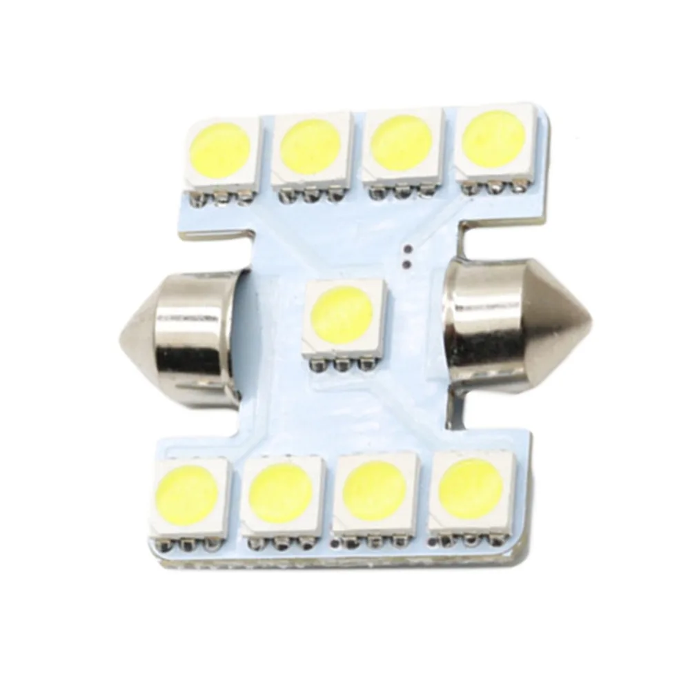 Новый стиль Высокое качество 31 мм 5050SMD 9LED Авто купольная гирлянда для интерьера