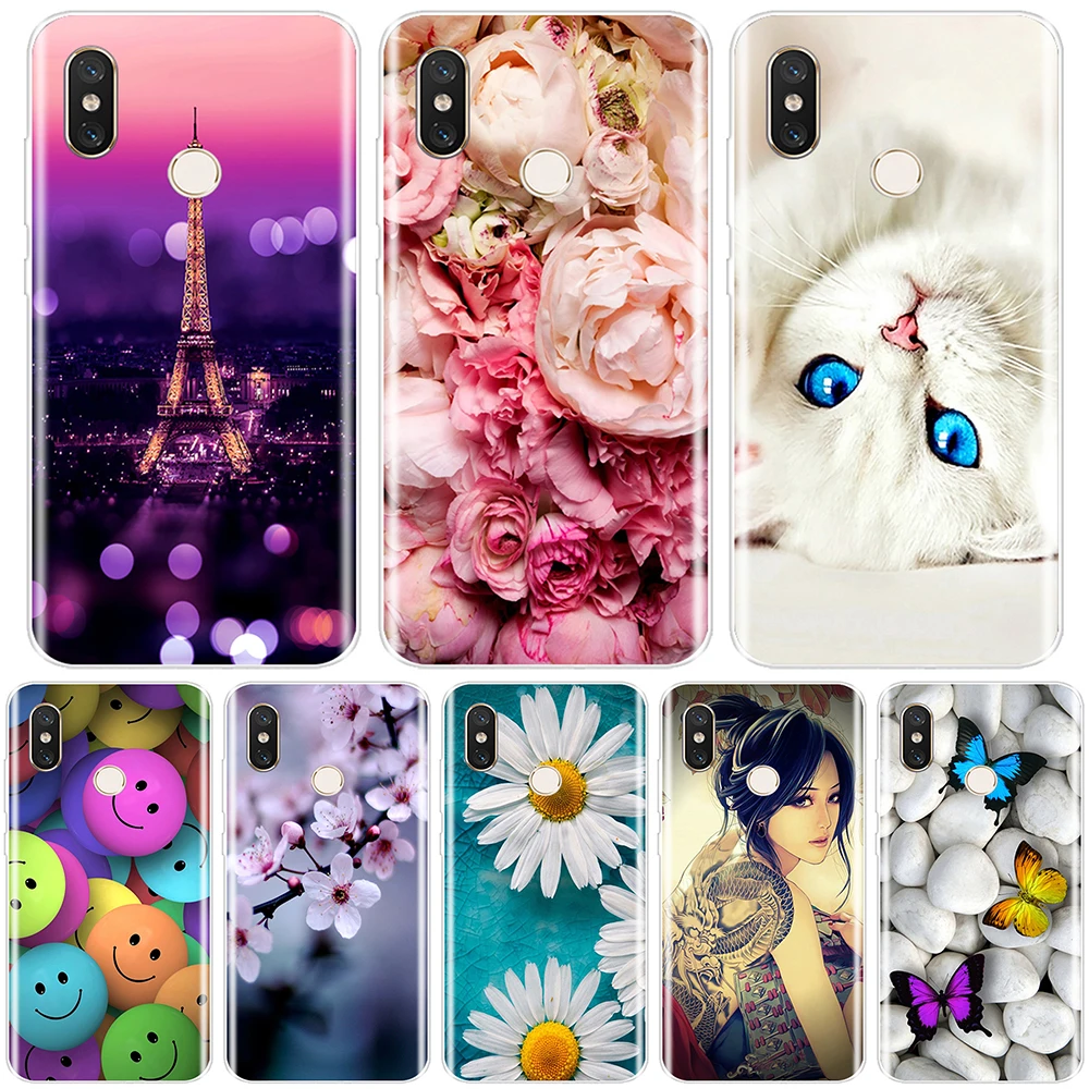 

Fashion Patterned Phone Cases For Xiaomi MI 5 5C 5S 5X 6 6X Plus Soft Silicone Cover For Xiaomi MI A1 A2 LITE 8 SE Case