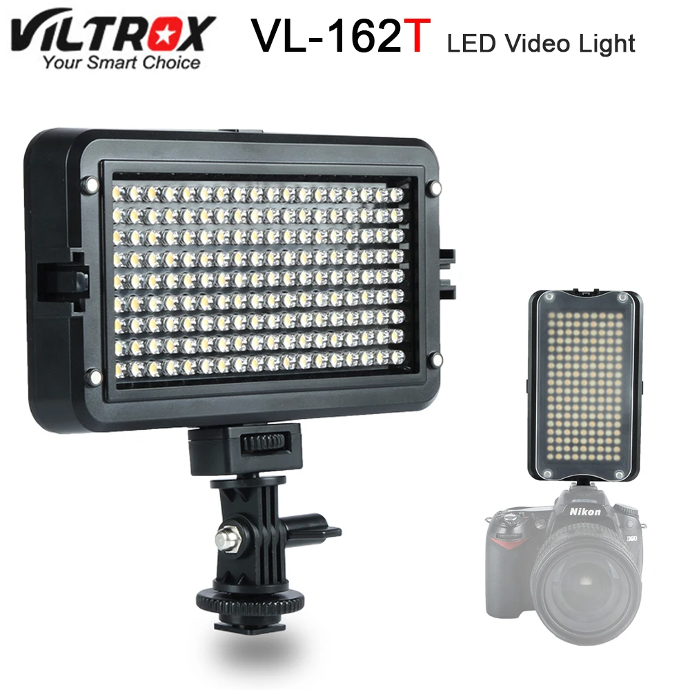 Viltrox Vl162t Camera Led Video Light Lcd Panel 3300k5600k Bicolor