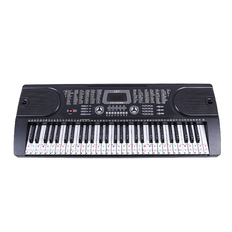 Musical Instrument Electronic Piano Electronic Musical Instrument 88/61 key Color Piano Letter Notes Stickers Keyboard