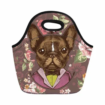 

ThiKin Picnic Bag Chihuahua Print Lunch Bag for Women Kids Girls Thermal Food Bag Student Meals Sacola for School Bolsa New