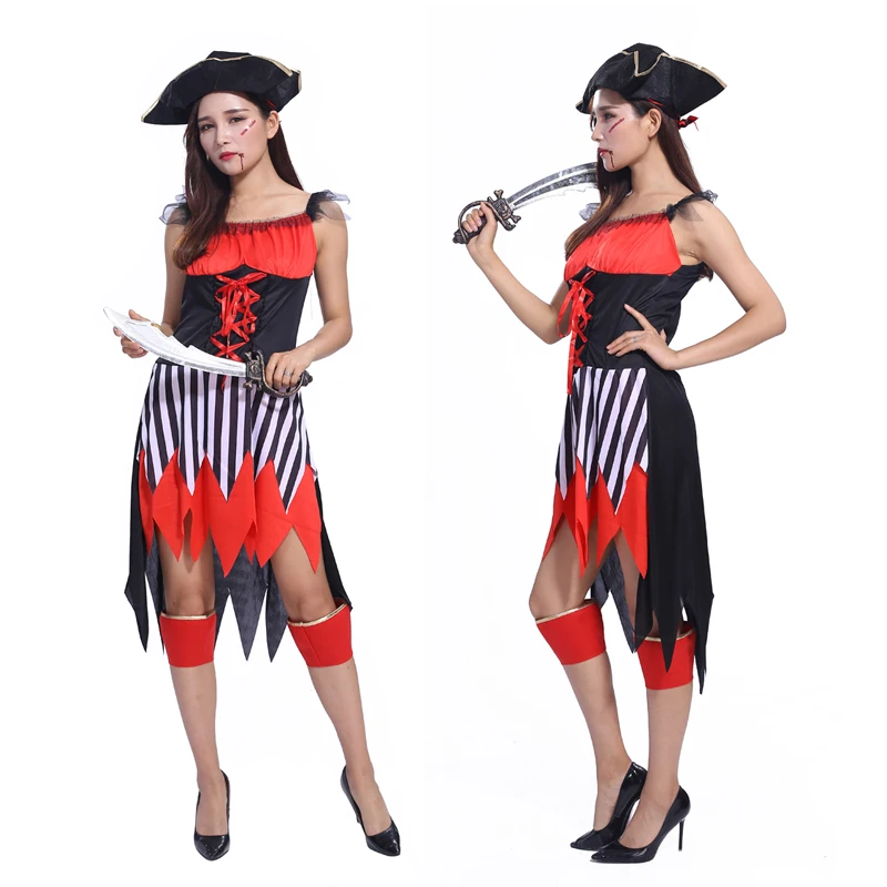 2016 new female pirate Halloween costume party costumes theatrical costumes female Somali pirate