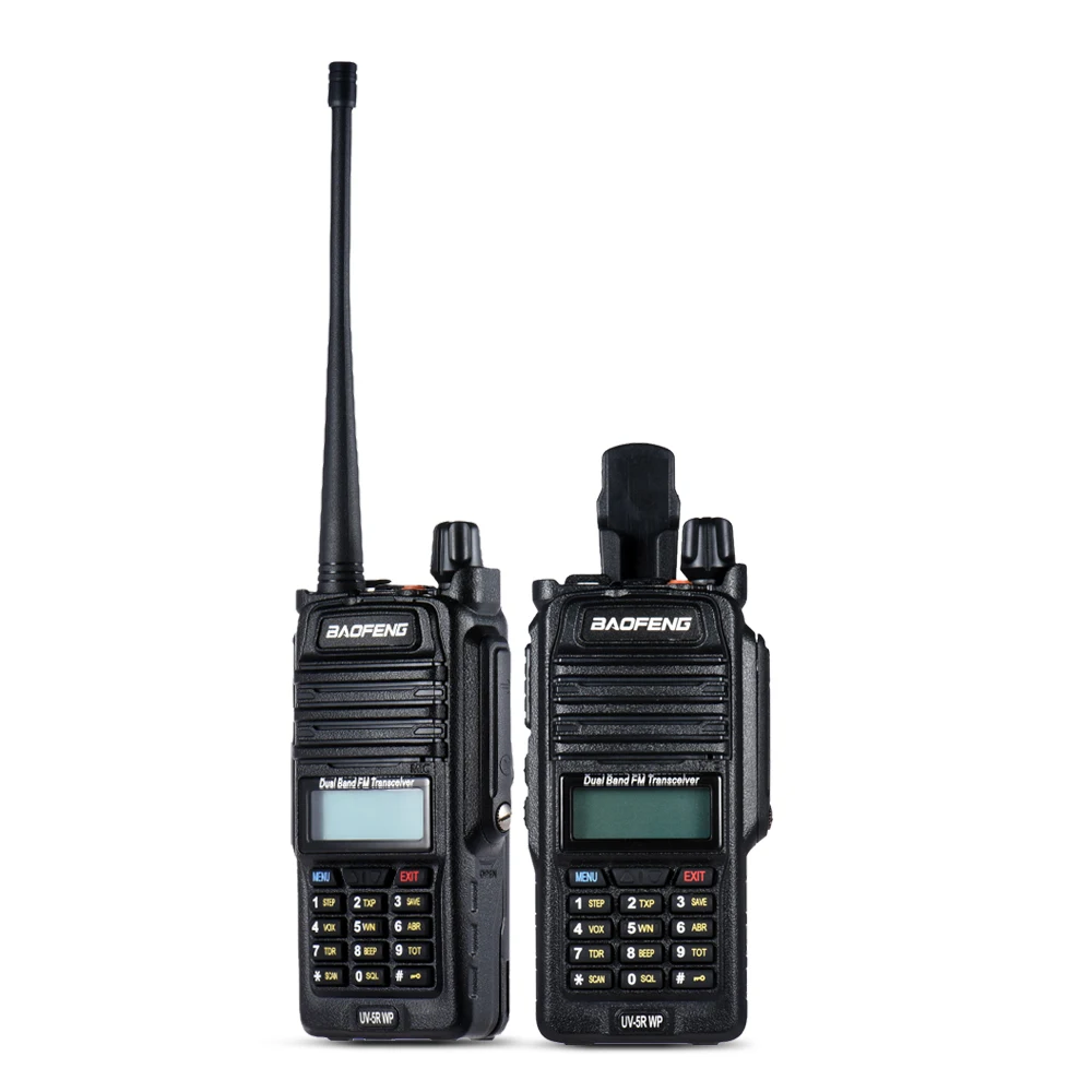 BAOFENG UV-5R WP IP67 Водонепроницаемый мобильный 2-полосный радио портативная рация VHF/UHF Двухдиапазонный портативный трансивер переговорные