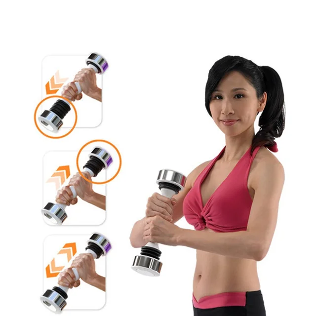 US $18.51 Lady Body Building Shaking Dumbbell Fitness Lady Dumbbell Lose Weight Keep Slimming Training Exerci