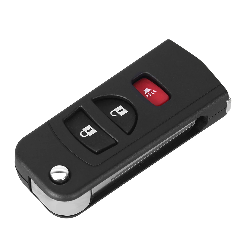 Чехол для ключей KEYYOU складной с 3 кнопками и дистанционным управлением Nissan Quest Murano