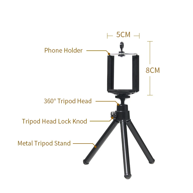 6-дюймовый светодиодный селфи кольцо светильник 5W 5500K Студия фотография заполнить кольцевой светильник для iphone смартфона макияж