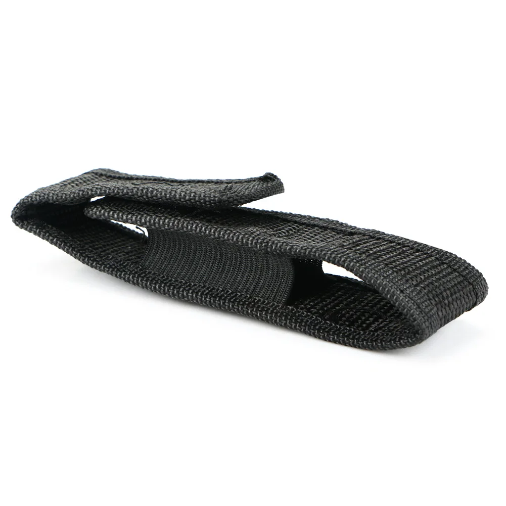

New 14cm Portable Nylon Holster 18650 Flashlight Torch Pouch Waist Belt Holder Bag for 130mm x 30mm Flashlight