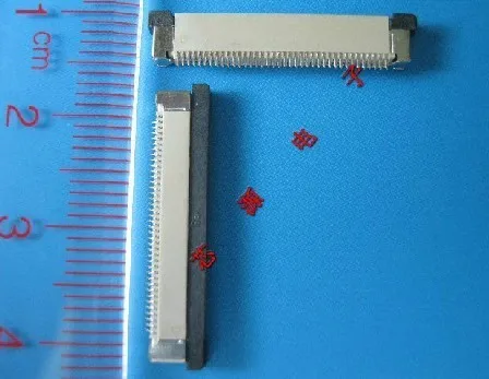 

38pin 0.5pitch SMT connect down FFC/FPC connector LCD screen interface.Flat Soft cable Connector Socket Horizontal type ROHS
