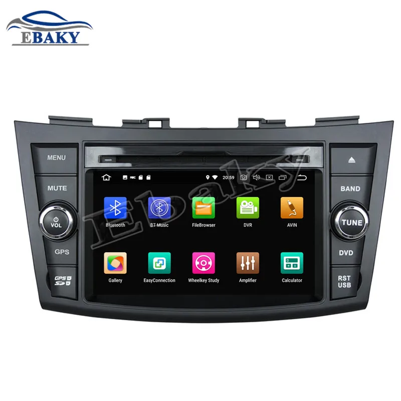 Excellent NaviTopia 7inch 4GB RAM 64GB ROM Octa Core Android 9.0 Car DVD Radio For Suzuki SWIFT 2011 2012 with GPS/wifi/Bluetooth 1