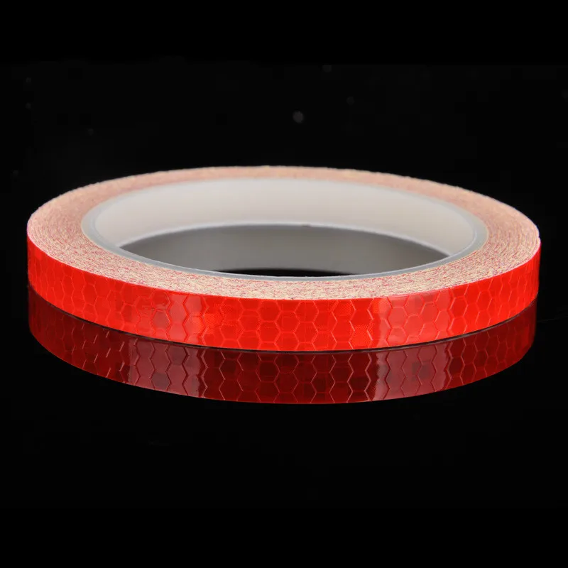 

8M Fluorescent MTB Bike Bicycle Cycling Motorcycle Reflective Stickers Strip Decal Tape Safety Waterproof
