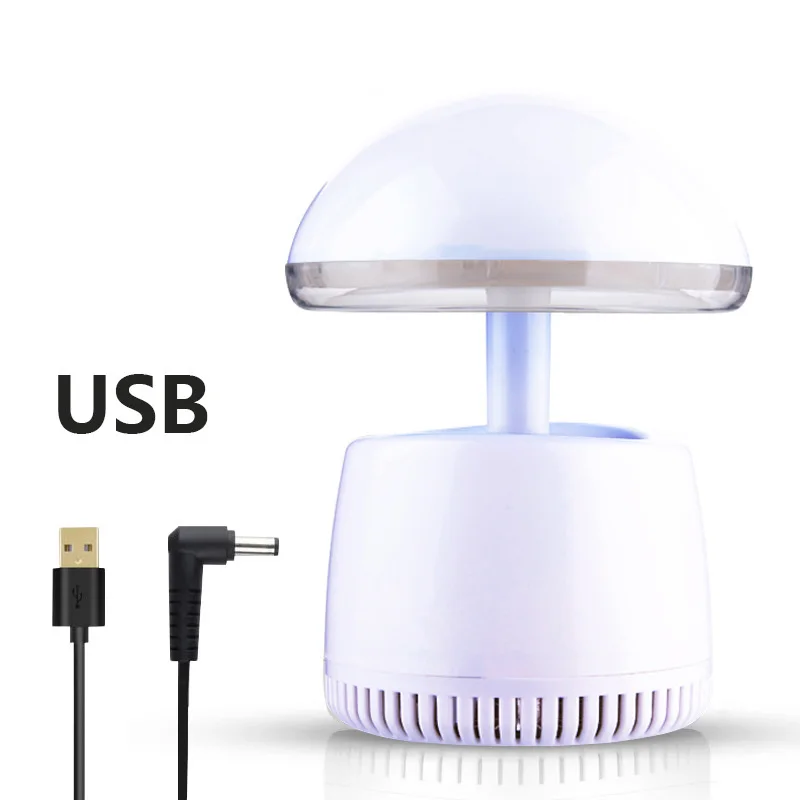 Chiclits USB Powered Mosquito Killer Light Household Mute Photocatalyst Safety 24 LED Lamp Pest Fly Bug Zapper For Bedroom (2)