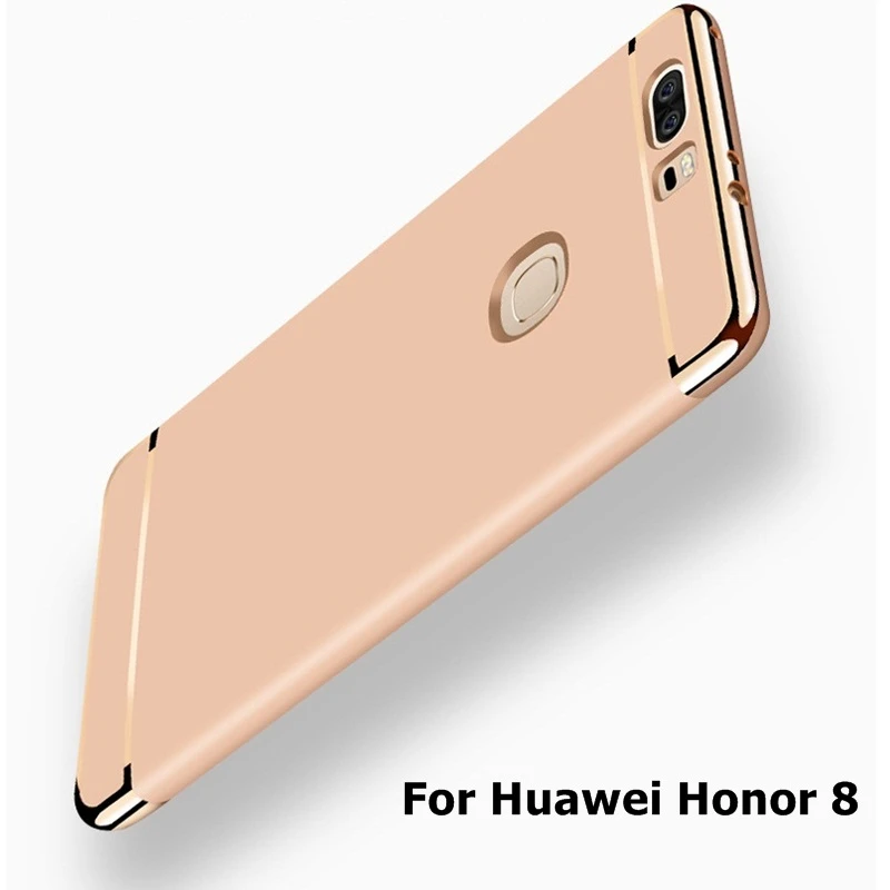 Case For Huawei Honor 8 Luxury Royal Gold Metal Plating Tpu Hard Removable 3 In 1 For Huawei Honor 8 Fundas Coque Phone Case Case For Huawei Honor Phone Casescase For Huawei Aliexpress