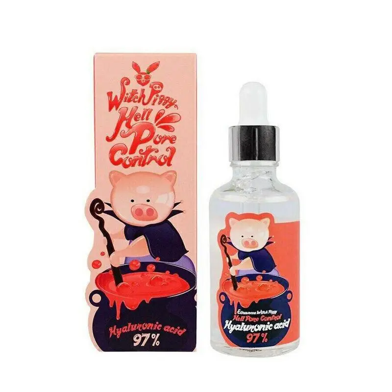 

3 Colors 50ml Piggy Hyaluronic Acid Face Serum Pore Control Moisturizing Face Cream Skin Care Whitening Ageless Anti Winkles
