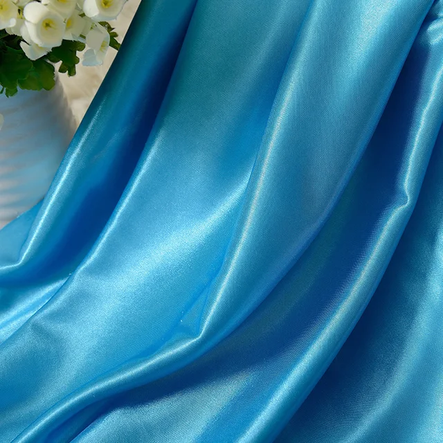 Wholesale(5 yards/lot) Synthetic Silk Satin Fabric Width 150cm for Gift