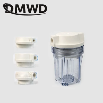 

5 Inch RO Filter Housing Cartridge Explosion-proof Reverse Osmosis Water Purifier Bottle 5" Pre-filter 1/2" 1/4" Port Connection