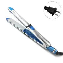 Выпрямитель для волос, профессиональный турмалиновый Керамический выпрямитель, утюжок, инструмент для укладки, регулируемая температура