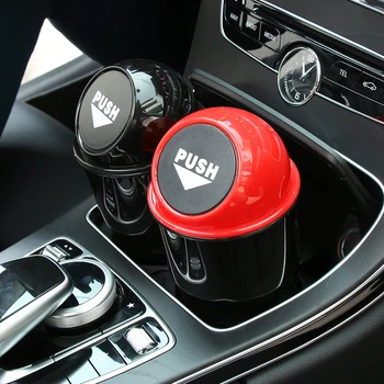 

VCiiC Car Trash Can For Volkswagen POLO Tiguan Passat Golf Scirocco Jetta Bora Lavida Touareg Touran Beetle CC Magotan For Skoda