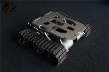 Official DOIT RC Tank Chassis Caterpillar Tractor Crawler Metal Wheel Robot Car Obstacle Avoidance Barrowland diy rc toy UNO r3