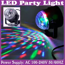 Стиль волшебный шарик света RGB цвет голосовой активации+ автоматическое управление хрустальный магический шар Nueva bola magica