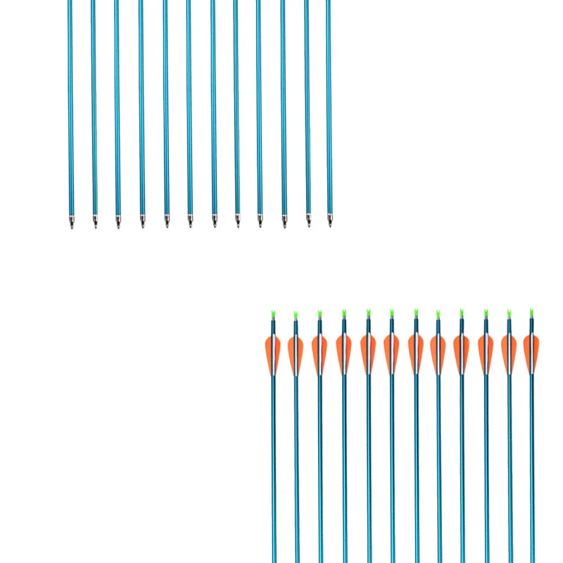 Arco e Flecha Eixo de Alumínio para Acessórios de Tiro ao ar Pces Coluna 500 Alumínio Substituível Arrowhead Aviação Livre 6 - 12 6 6 pces 12 pces arco e flecha