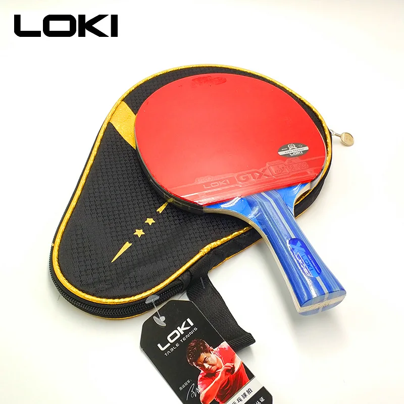 LOKI 5 Plywood Table Tennis Racket Beginner Training Ping Pong Bat with