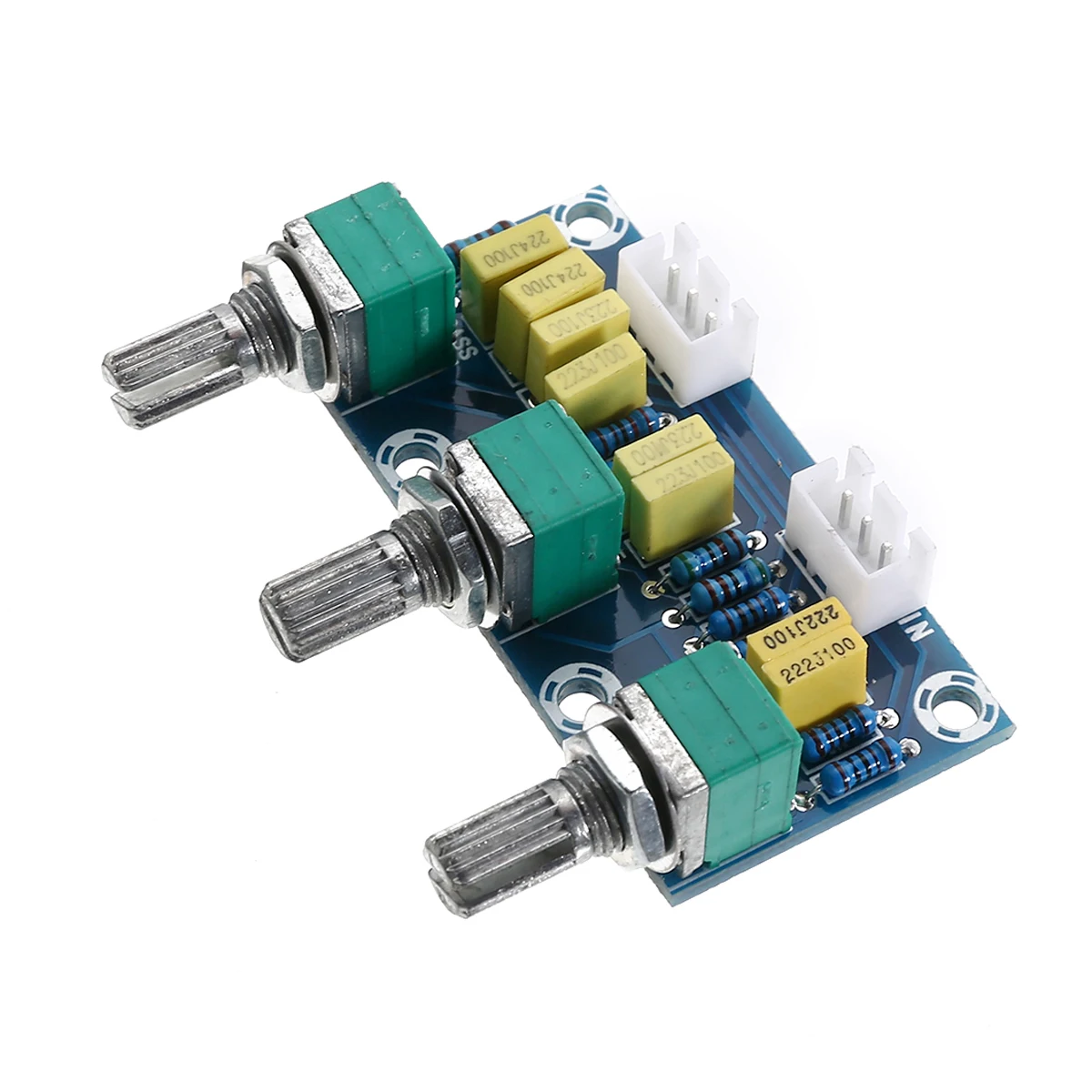 XH-M802 Passive Tone Board Amplifier Preamp Power Module Adjustment Bass Treble Control Electronic PCB Board