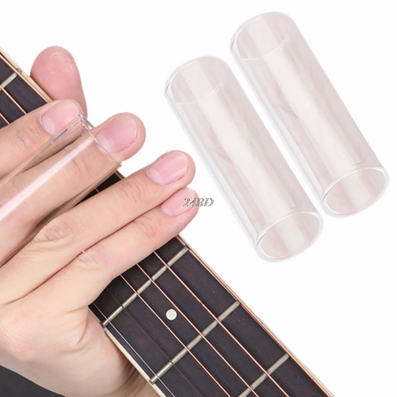 Plexi glass Slider электрическая гитара струна скользящая стеклянная трубка Finger Knuckle JUL19_30