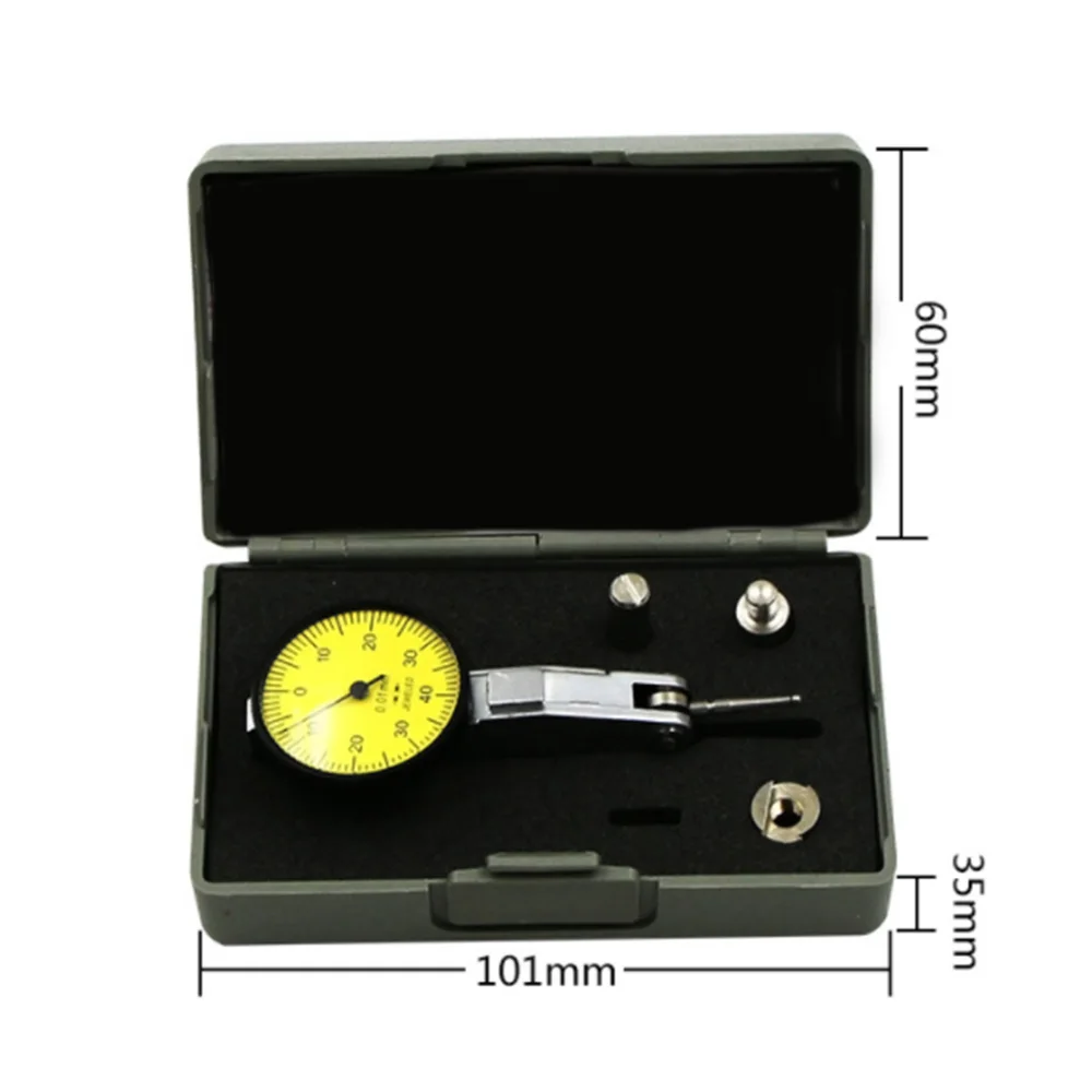 Высокоточный точный циферблат тест 0-0,8 мм рычаг индикатор измерительный инструмент рычаг манометр