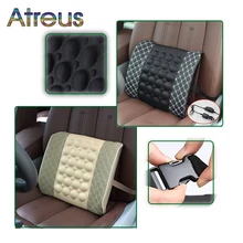 Atreus, 1 шт., Массажная подушка для сидения автомобиля 12 В, для Renault Megane 2 Captur Mitsubishi ASX Suzuki Vitara Jeep Wrangler peugeot 307 308