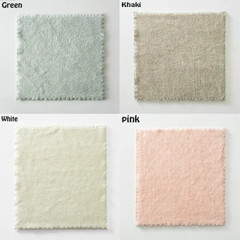 

4 Colors Thick Soft Face Wash Towel Comfortable Portable Child Bathroom Travel Hand Towel 30*30cm Bathroom Supplies